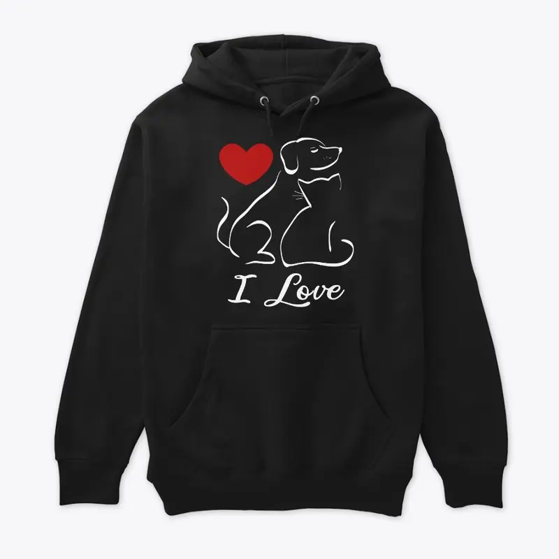 Love pets quote art