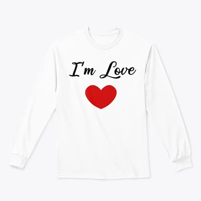 I'm Love design for gifts