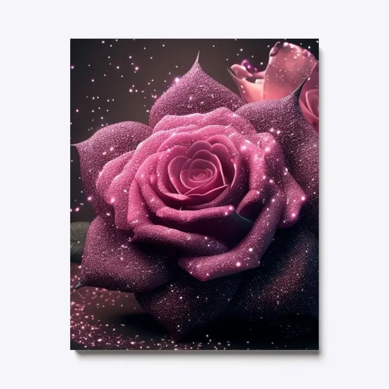 Vintage rose design for home decoration