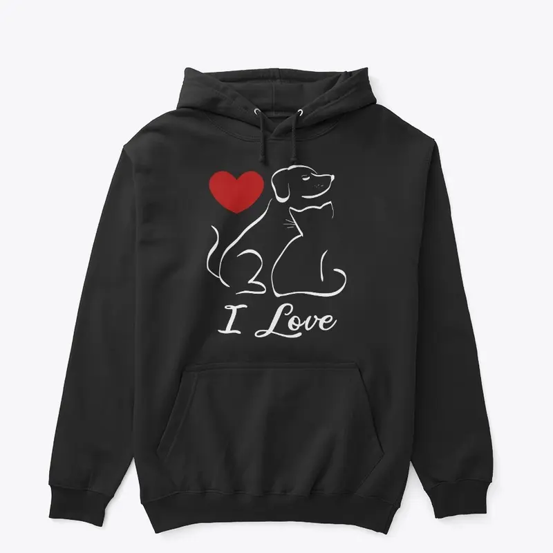 Love pets quote art