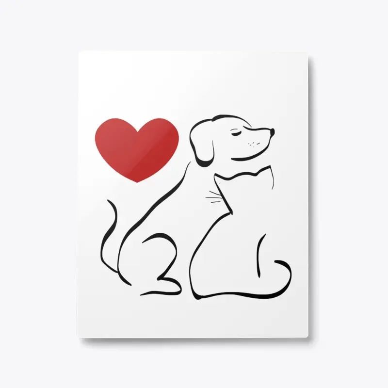 Love pets design for gifts