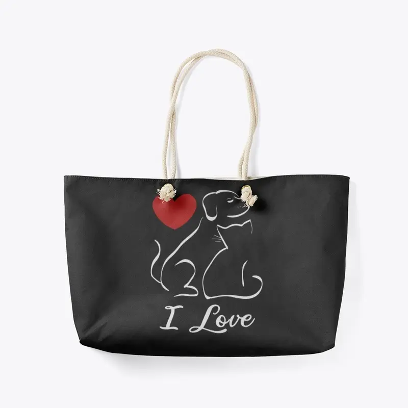 Love pets quote art