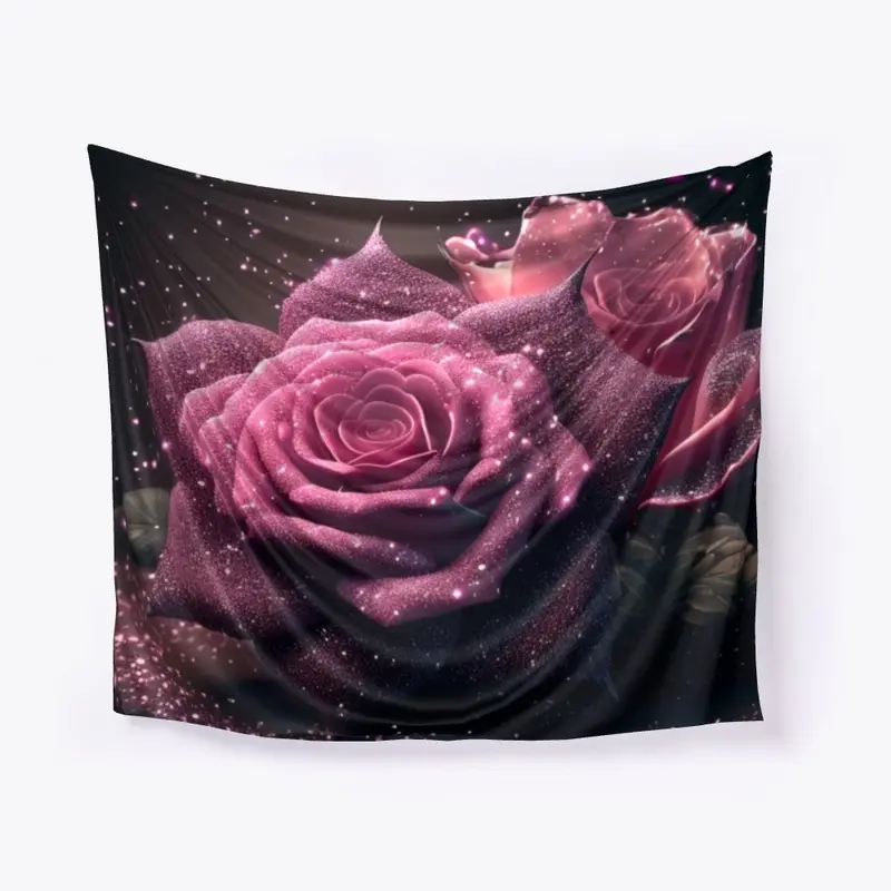 Vintage rose design for home decoration