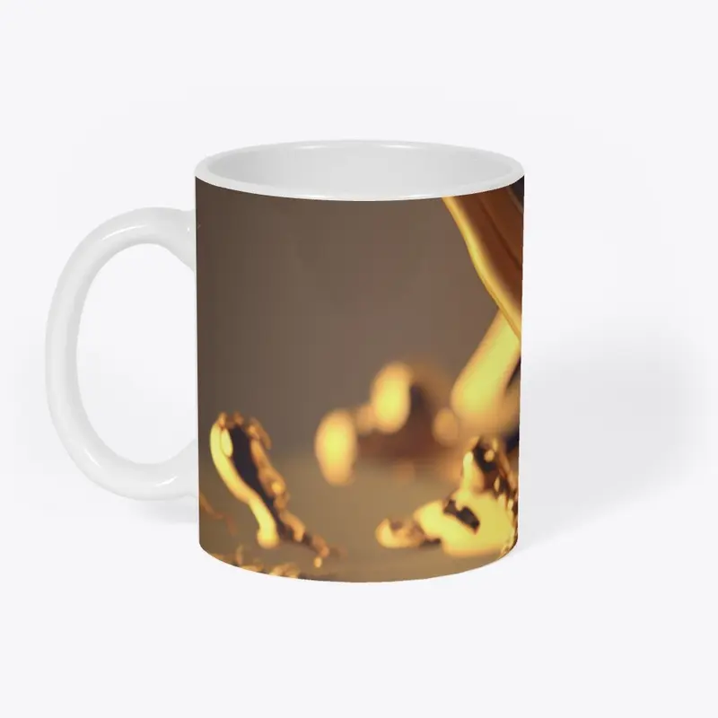 Abstract Gold Color Design for Gifts