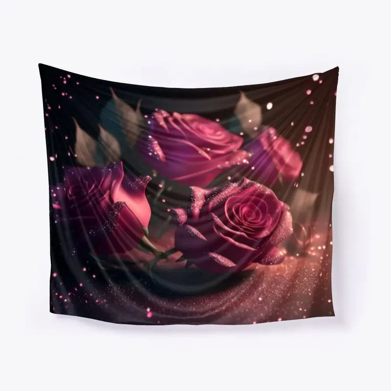 Pink Roses Design for Love Gifts