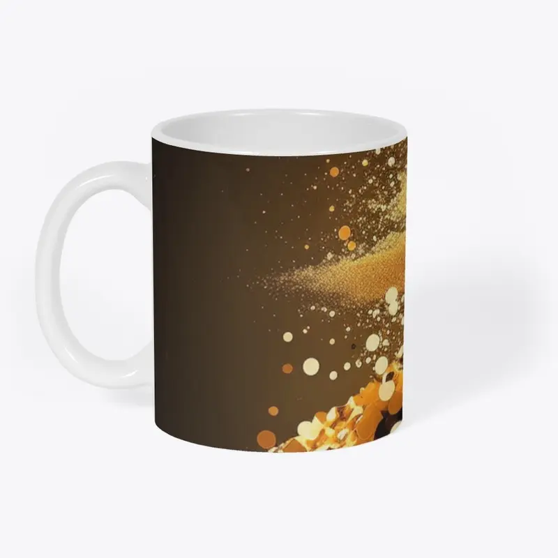 Abstract Gold Color Design for Gifts