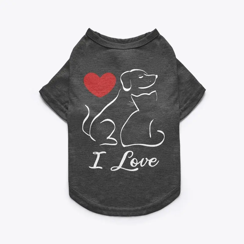 Love pets quote art